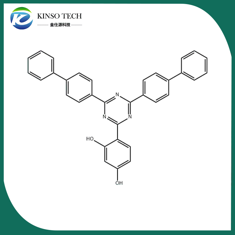 2- (2,4-dihydroxyphenyl) -4,6-bis (4- biphenylyl) -1,3.5-triazine cas 182918-16-7
